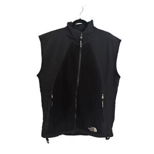 The North Face Vest Mens Medium Black Full Zip Fleece